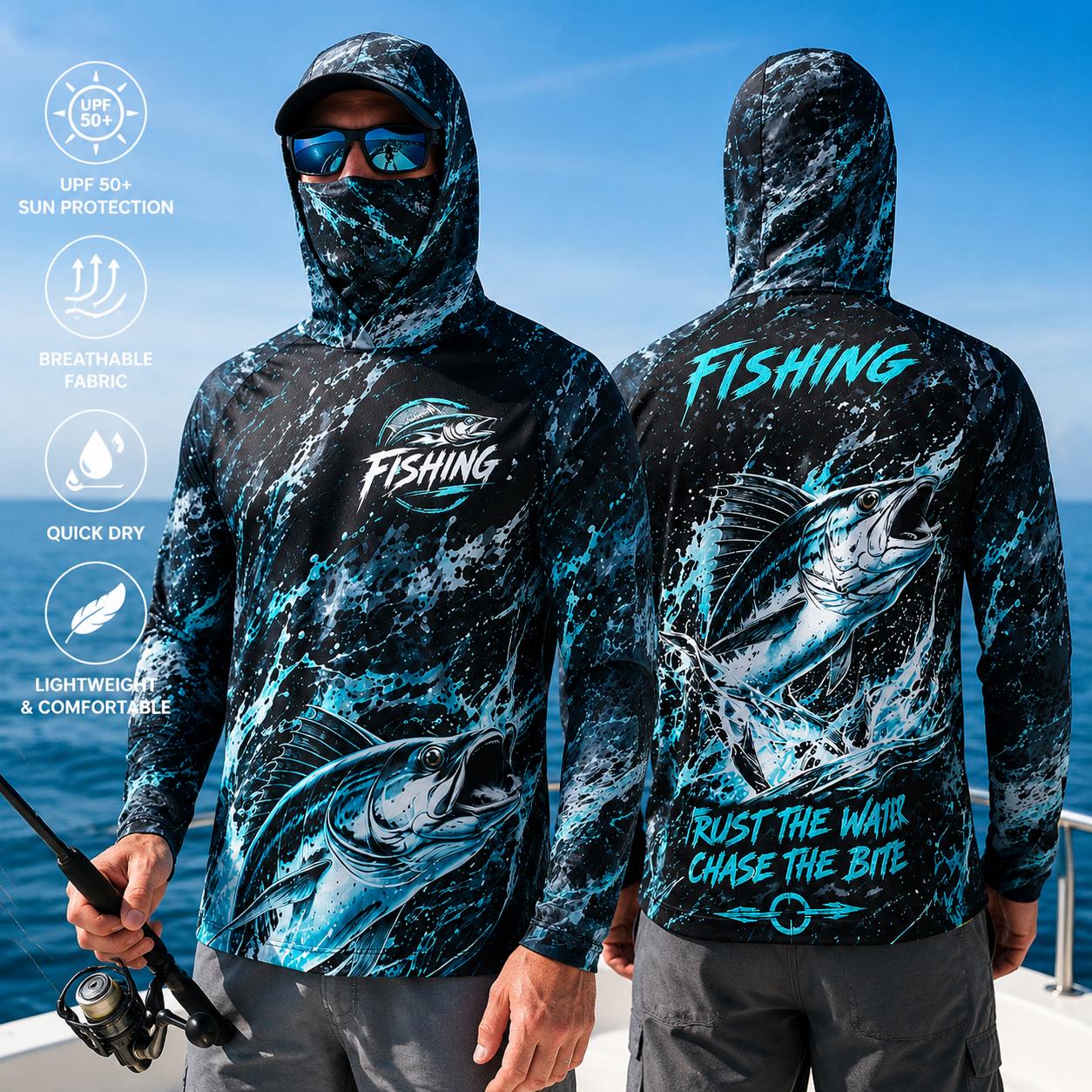 Outdoor Sun Protective Long Sl - Embellish Knit ulasan dan harga
