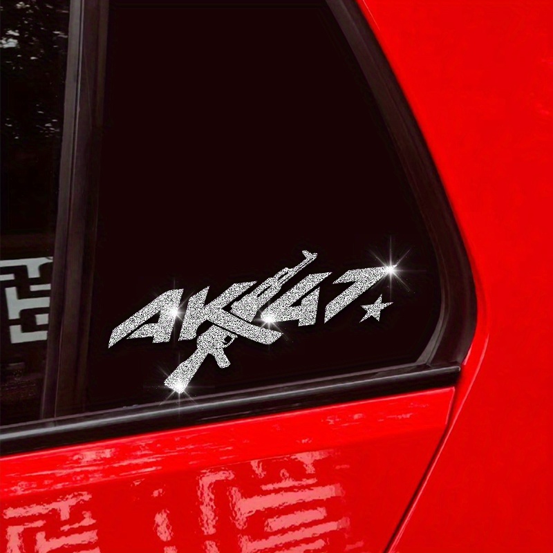 Imitation Diamond Glitter AK47 - Glitter Vinyl Roll ulasan dan harga