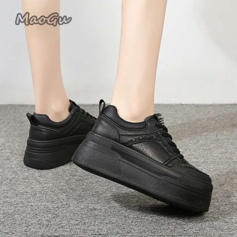 Height Increasing Platform Whi - Guipure Lace Panel ulasan dan harga