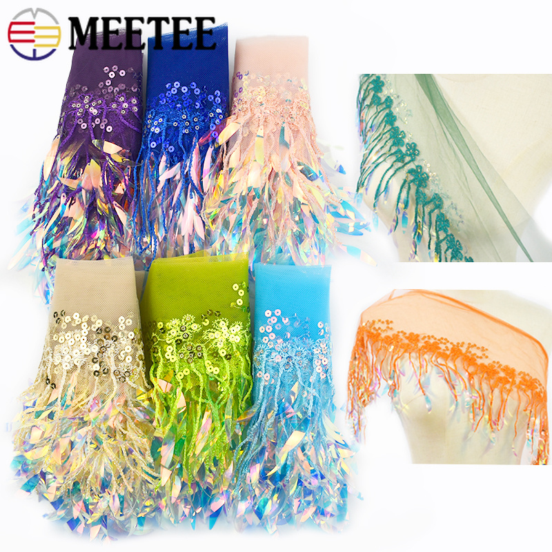 2-10Yards 15cm Mesh Tassels Fr - Fringe Ribbon Sewing ulasan dan harga