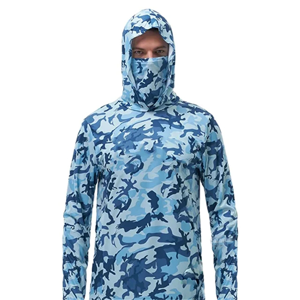 Summer Fishing Hoodies Men Jer - Embellish Knit ulasan dan harga