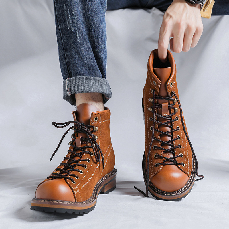 Hiking Shoes Men's Walking Boo - Guipure Lace Panel ulasan dan harga