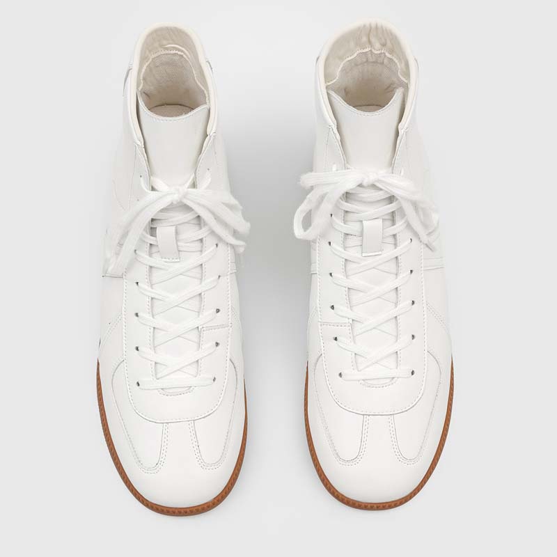 Men Classic Spliced High Top C - Guipure Lace Panel ulasan dan harga