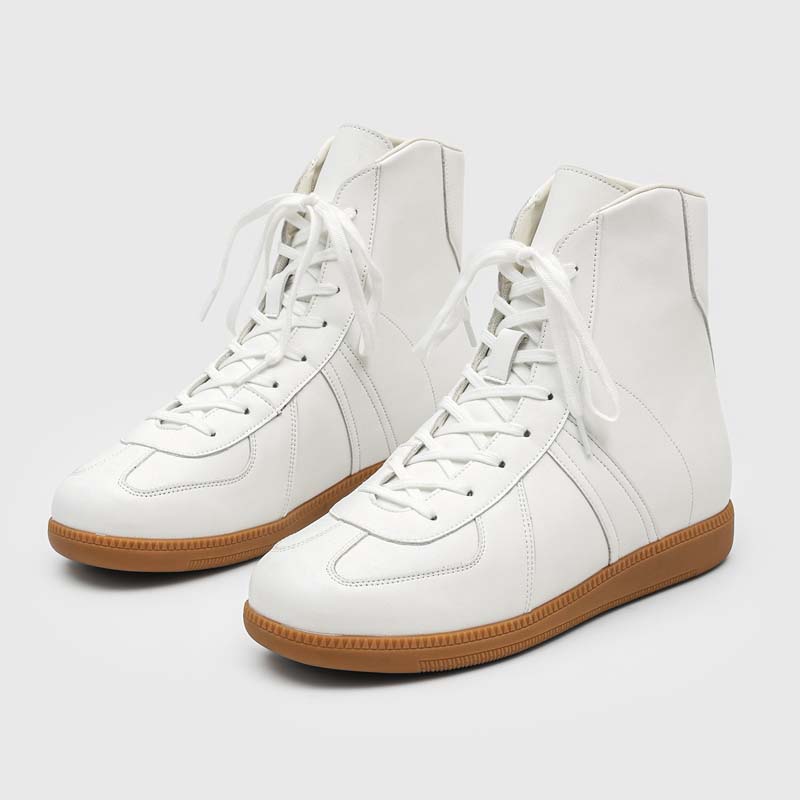 Men Classic Spliced High Top C - Guipure Lace Panel ulasan dan harga