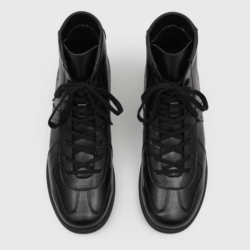Men Classic Spliced High Top C - Guipure Lace Panel ulasan dan harga