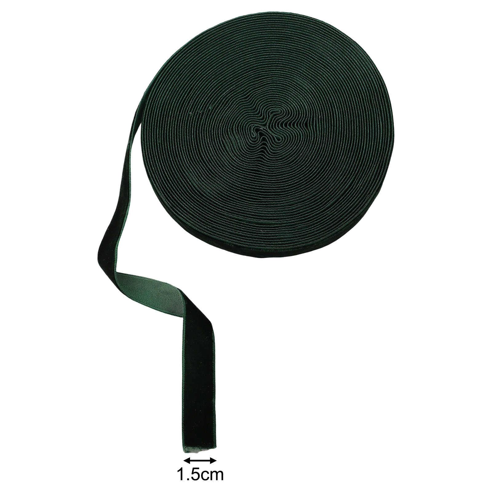10M Roll Cloth Ribbon with Vel - Velvet Ribbon Roll ulasan dan harga