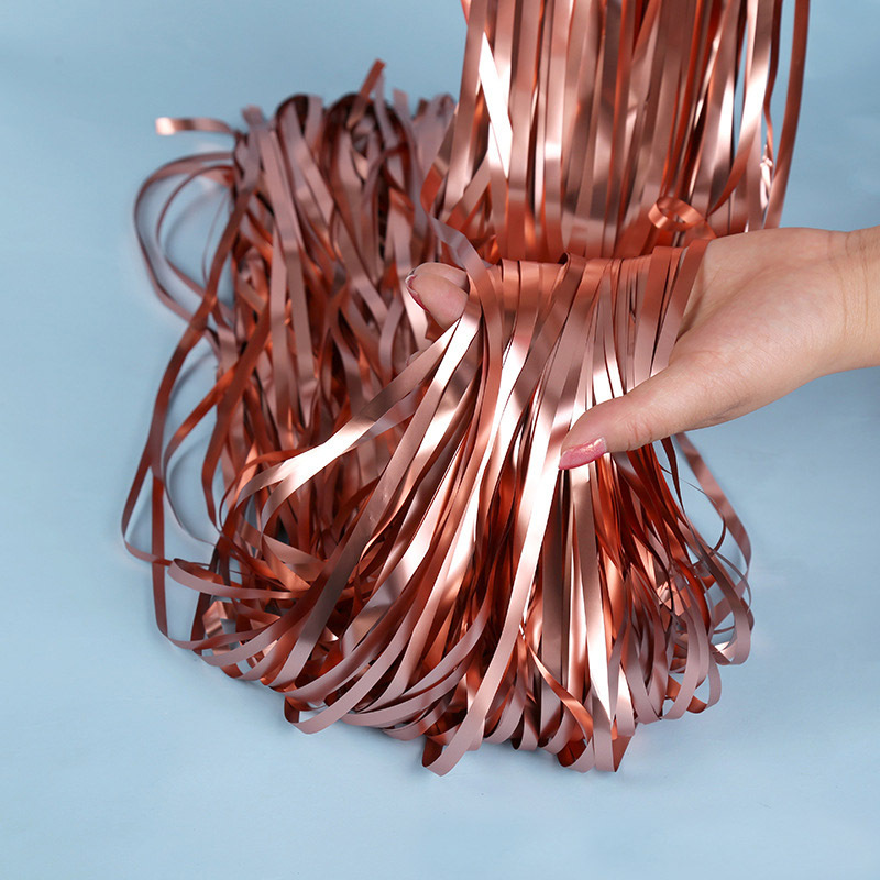 1Bag 2-meter Backdrop Foil Fri - Tassel Fringe Trim ulasan dan harga