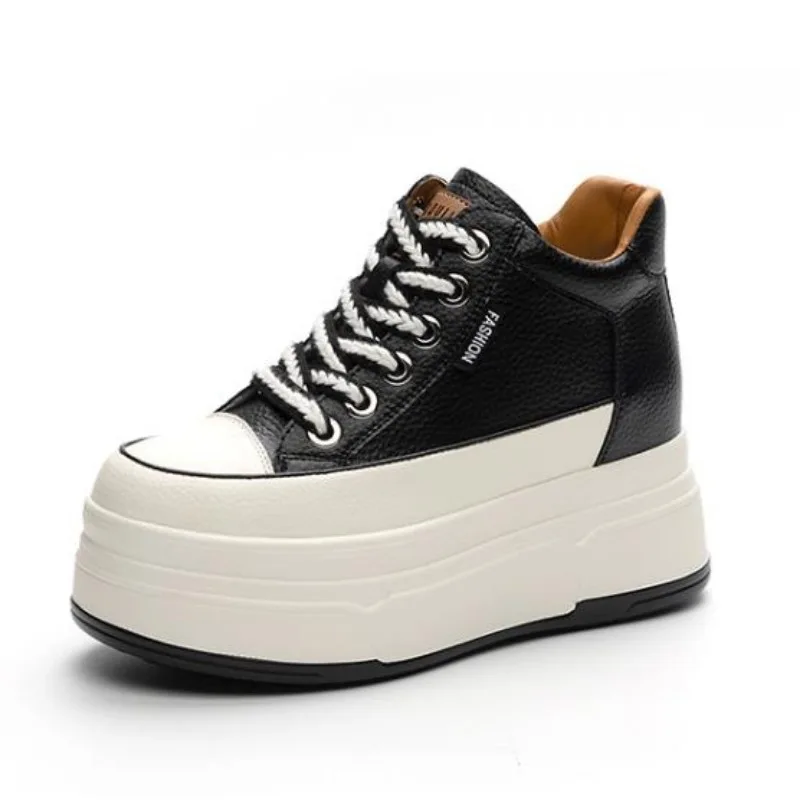 9CM Cow Suede Genuine Leather  - Guipure Lace Panel ulasan dan harga